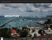 Tablet Screenshot of mediatoreseguros.com